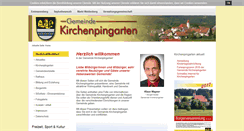 Desktop Screenshot of kirchenpingarten.de